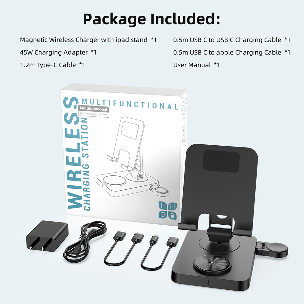 Elecdov CE07 3 In 1 Charging Charger Packing List