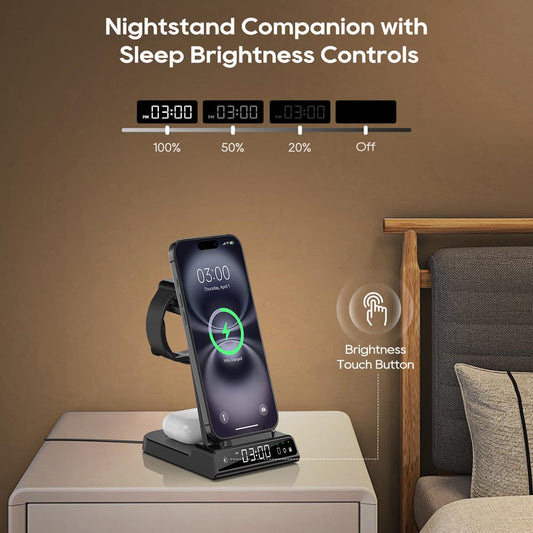 Elecdov C02N 3 In 1 Magnetic Charging Station for iPhone: The Ultimate All-in-One Wireless Charger in 2026