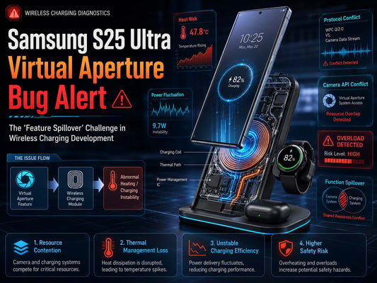 Samsung S25 Ultra "Virtual Aperture" Bug Alert: The "Feature Spillover" Challenge in Wireless Charging Development