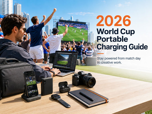 World Cup 2026: The Portable Charging Playbook for Football Fans and Creative Professionals