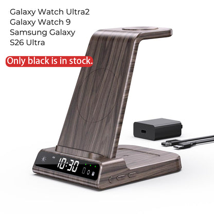 Elecdov C01 Samsung用3in1磁気充電ステーション、充電プラグ付属