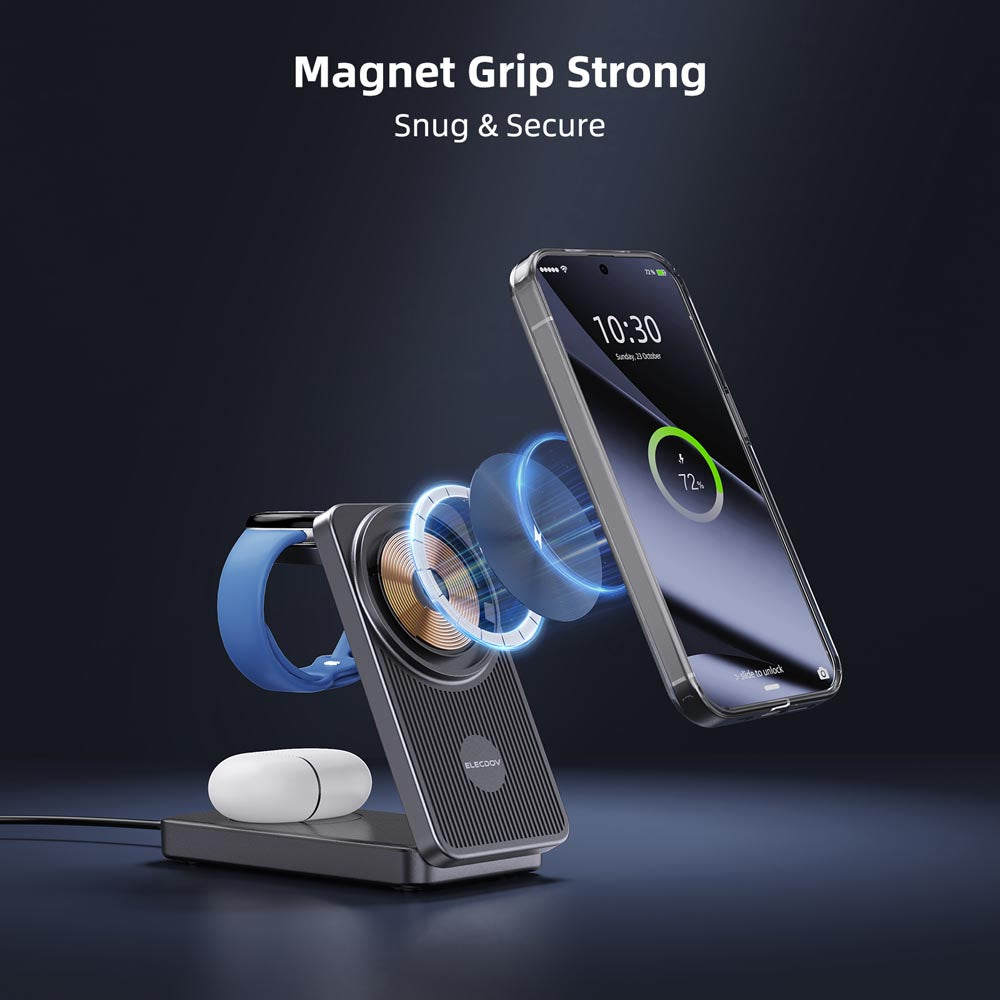 Elecdov CE10G In 1 Magnetic Charging Magnet Grip Strong