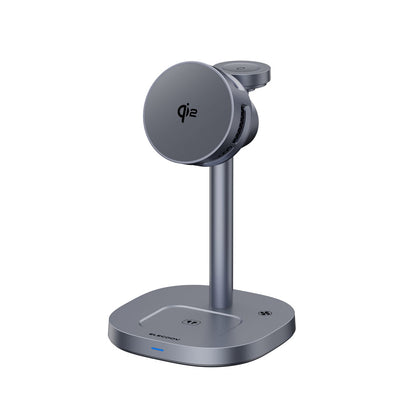 Elecdov W98S Samsung用3in1磁気充電ステーション Qi2認証充電器、充電プラグ付属