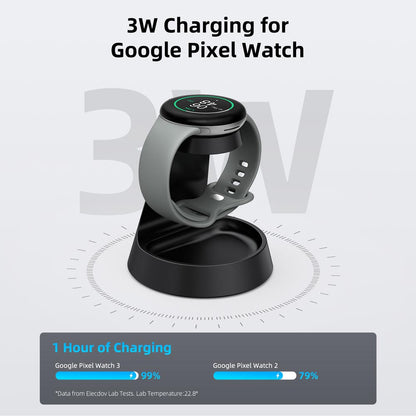 Elecdov WC01G 3 In 1 Magnetic Charging for Google Pixel Watch