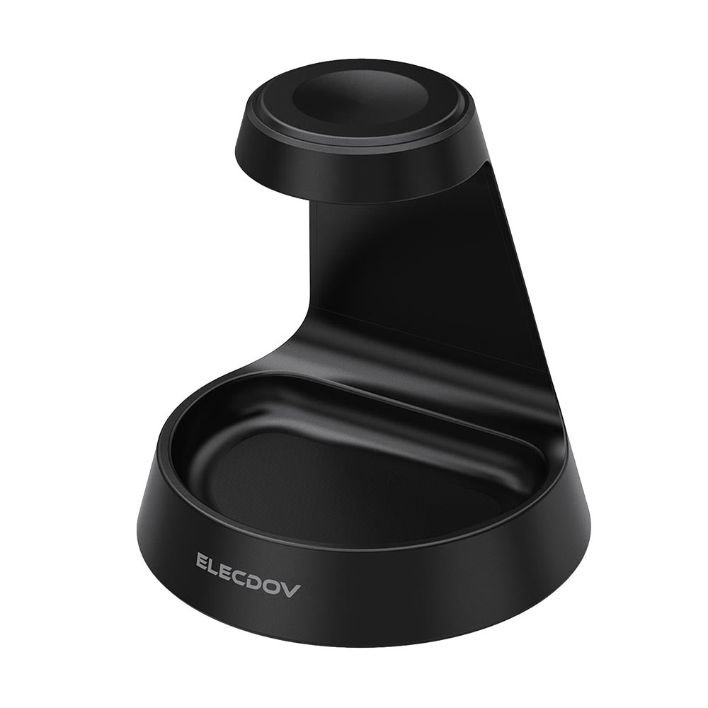 Elecdov WCO1S Magnetic Charging Station for Samsung- Black